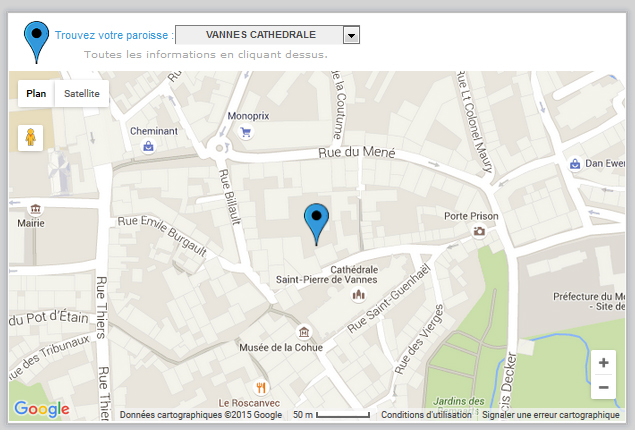 contacter ma paroisse