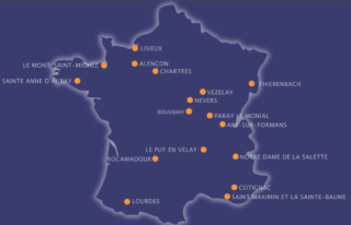 villes sanctuaires de france