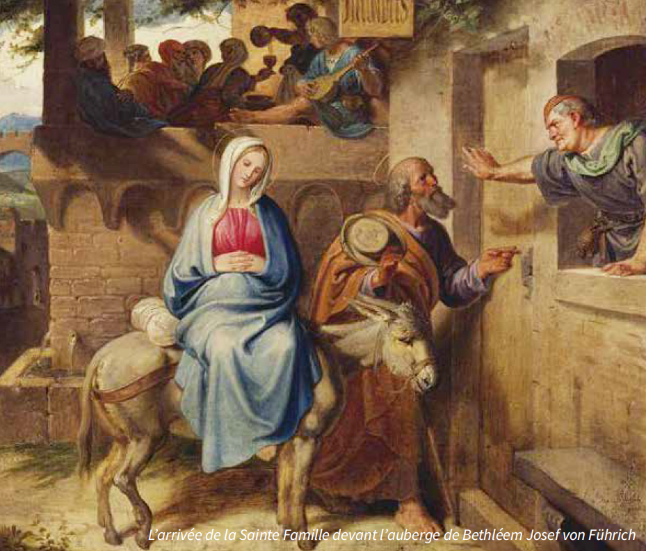 4e semaine L'arrivée à Bethléem (Josef von Führich) Diocèse de Vannes