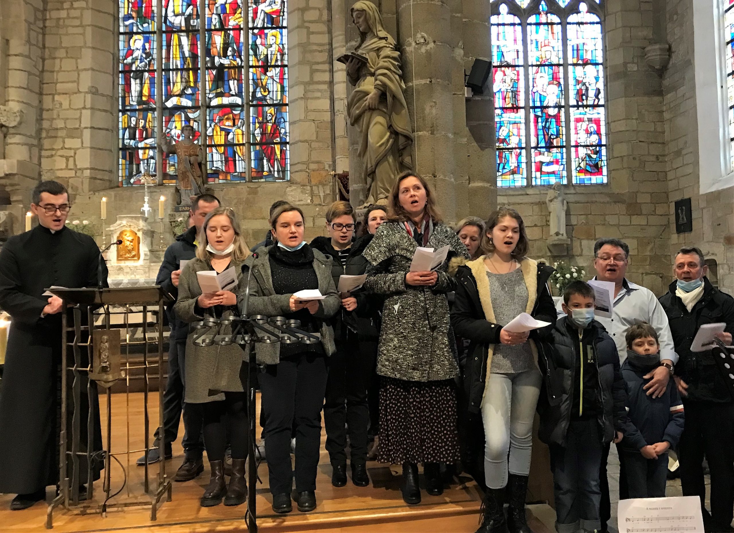 La tradition polonaise de l'"au-revoir" au petit Jésus de la crèche 